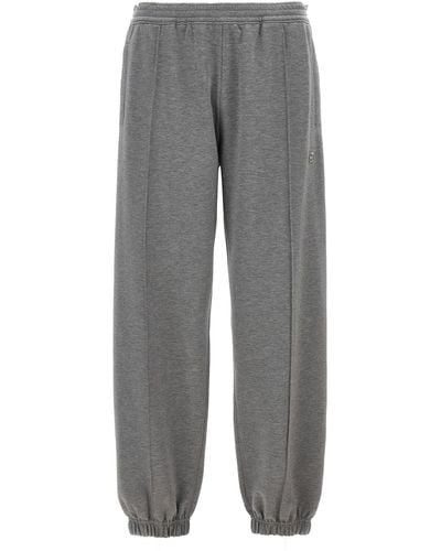Givenchy Metallic Logo Joggers Trousers - Grey