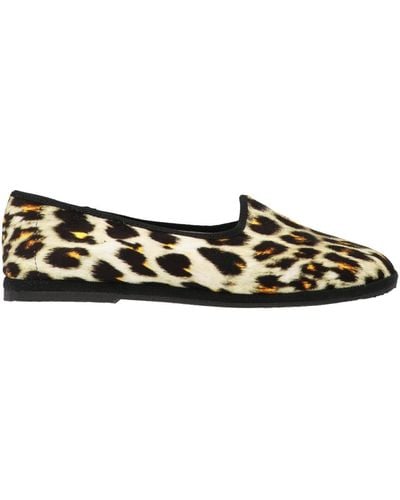 813 Ottotredici Leopard Friulane Shoes - Black