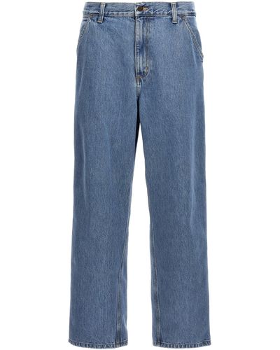 Carhartt Single Knee Jeans Celeste - Blu