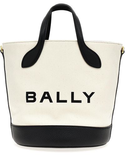 Bally Bar Borse A Mano Bianco/Nero - Neutro