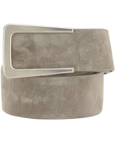Brunello Cucinelli Belts E Braces - Grey
