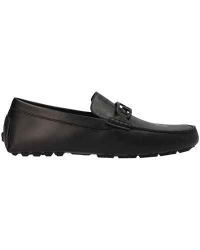 Fendi 'O'Lock' Loafers - Black