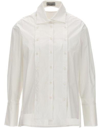 BALOSSA Mirta Shirt, Blouse - White