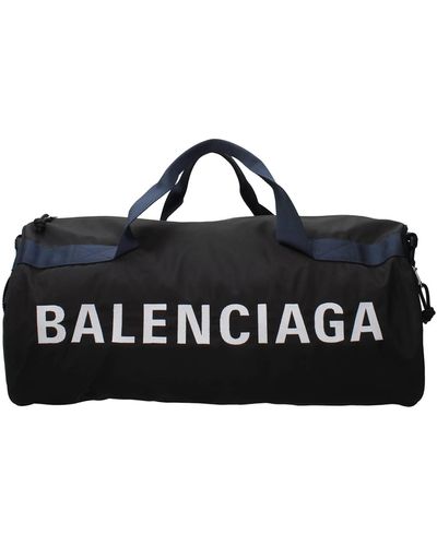 Balenciaga Travel Bags Fabric Black
