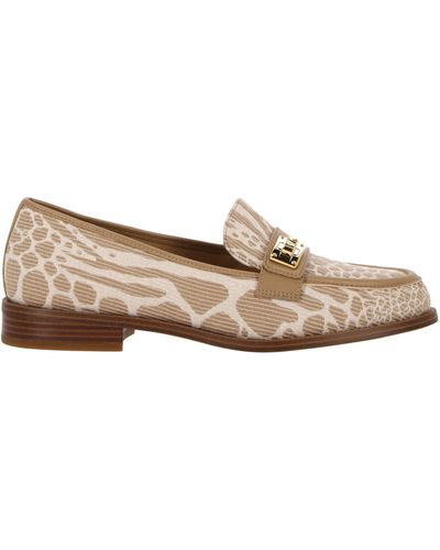 Michael Kors Women Shoes Flat Shoes Padma Loafers Camel - Natural