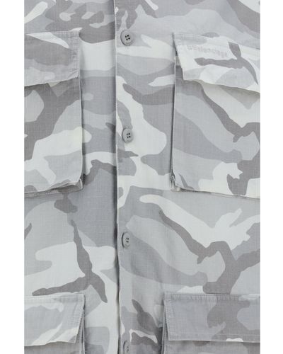 Balenciaga Camicia Cargo - Gray