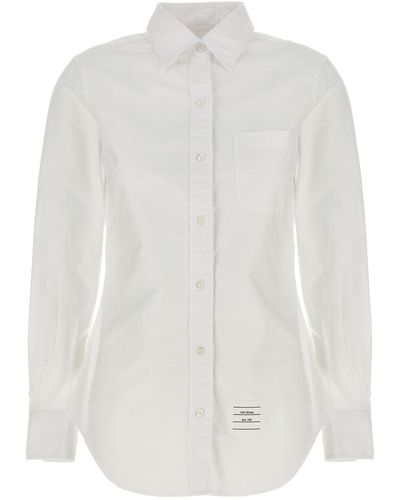 Thom Browne Classic Shirt, Blouse - White