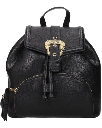 Versace Jeans Couture Backpacks And Bumbags Couture Polyurethane Black