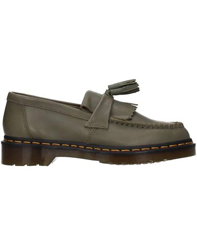Dr. Martens Loafers Adrian Leather Olive - Green