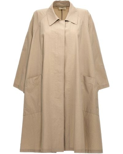 The Row 'Leins' Trench Coat - Natural