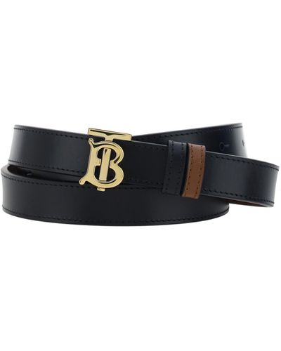Burberry Belts E Braces - White