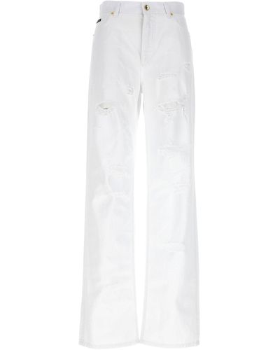 Dolce & Gabbana Boyfriend Jeans - White