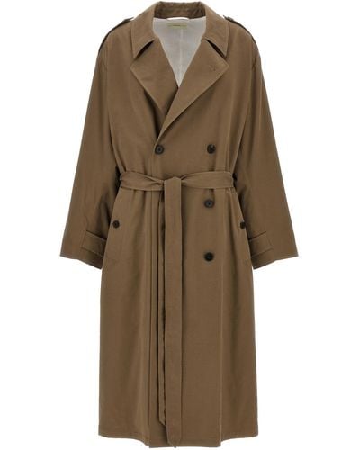 The Row Montrose Coats, Trench Coats - Natural