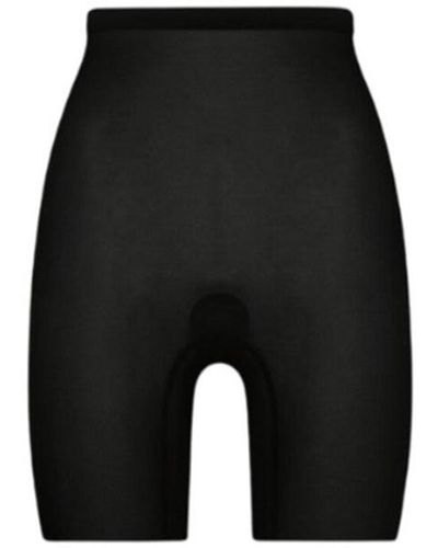 Wolford Tulle Control Shorts - Black