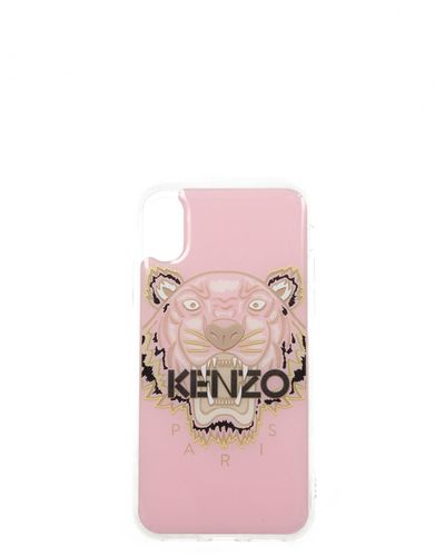 KENZO Iphone Cover Iphone X Silicone Pink Pastel Pink