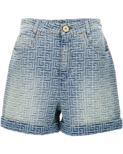 Balmain Shorts - Blu