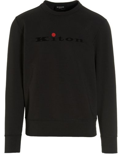 Kiton Logo Sweatshirt - Black