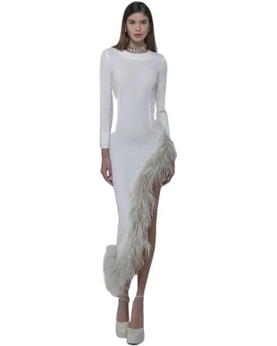 The Archivia Dress Soul Ivory Beige - Grey