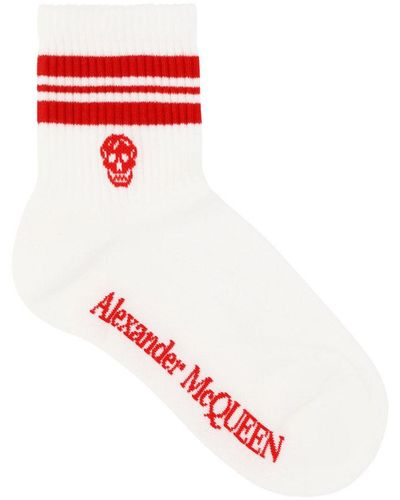 Alexander McQueen Socks - Red