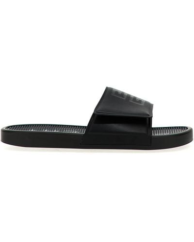 Givenchy Slide Sandals - Black