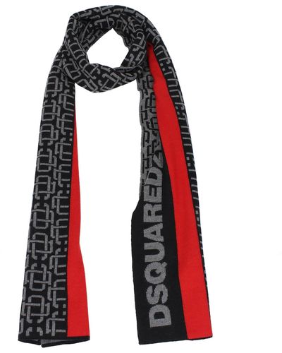 DSquared² Scarves Wool - Red