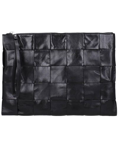 Bottega Veneta Clutches Leather - Black