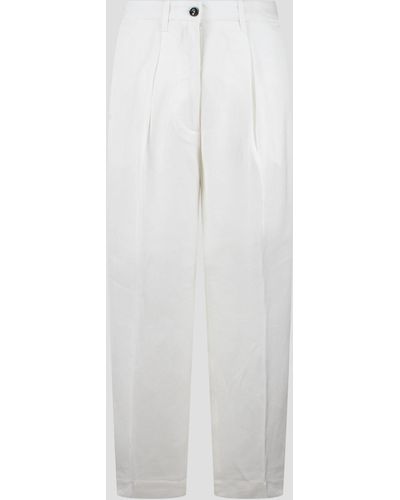 Nine:inthe:morning Rubino culotte pence trousers - Bianco