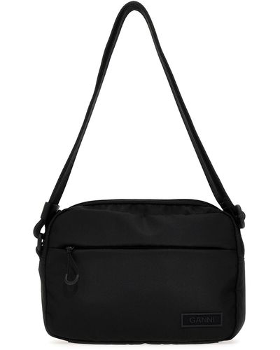 Ganni Camera Bag Crossbody Bag - Black