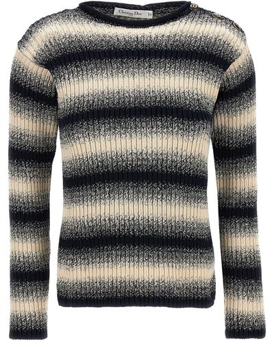 Dior Sweater Maglioni Bianco - Grigio