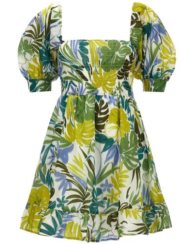Liu Jo Floral Dress Dresses - Green