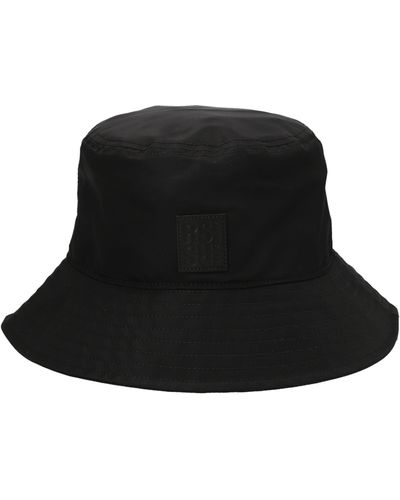 Raf Simons Logo Patch Bucket Hat - Black