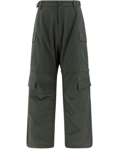 Balenciaga Pantaloni Cargo - Verde