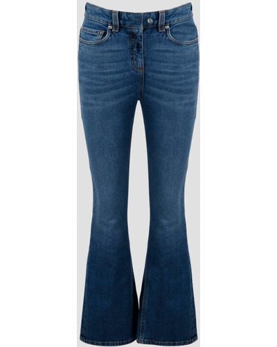 Etro Embroidered jeans - Blu