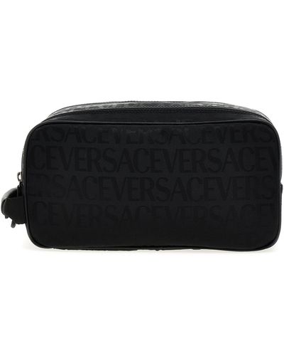 Versace Wash Bag - Black