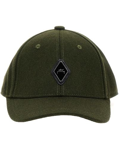 A_COLD_WALL* Diamond Wool Hats - Green