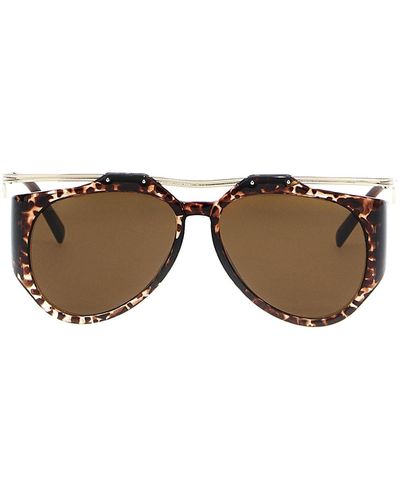 Saint Laurent Sl M137 Amelia Sunglasses - Metallic