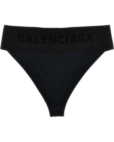 Buy Balenciaga Black Mesh Bb Open Front Triangle Bra - 1080 Black