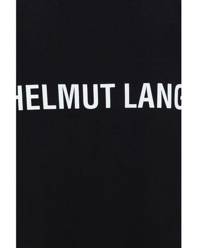 Helmut Lang Logo Tee.heavy Ctn J T-shirt - Black