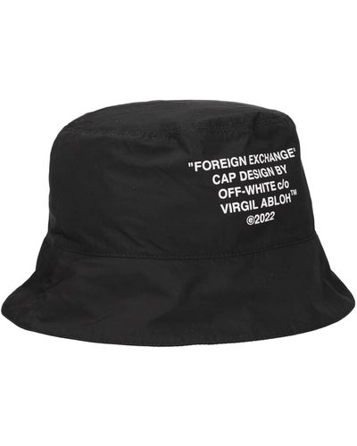 Off-White c/o Virgil Abloh Hats Polyester - Black