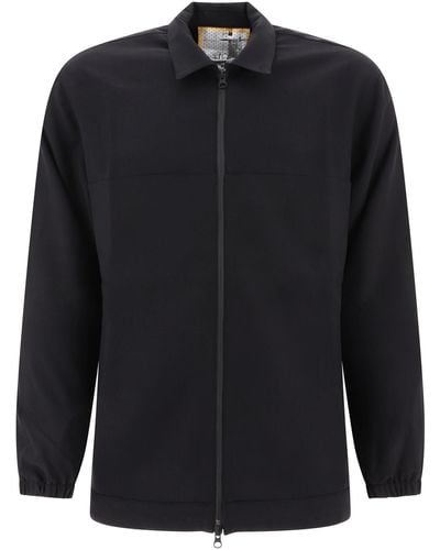 GR10K Wool Panelled Jacket Jackets - Black