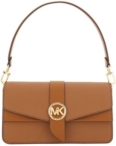 MICHAEL Michael Kors 'Greenwich XS' Shoulder Bag - Beige - ShopStyle