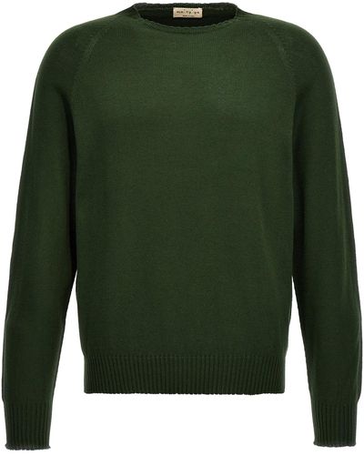 Ma'ry'ya Crew-neck Sweater Sweater, Cardigans - Green