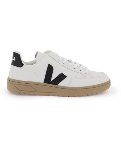 Veja Sneakers V 12 In Pelle - Bianco