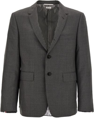 Thom Browne Classic Sport Coat Blazer - Black