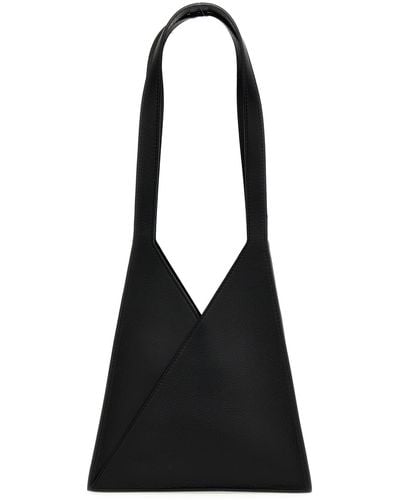 MM6 by Maison Martin Margiela Accordion Japanese Shoulder Bag Shoulder Bags - Black