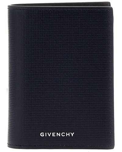 Givenchy Classique 4G Wallets, Card Holders - Blue