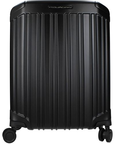 Piquadro Wheeled Luggages Cabin 42l Polycarbonate - Black