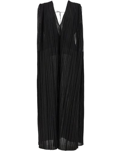 Jil Sander Pleated Dress Dresses - Black