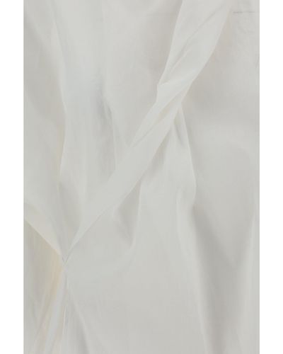 Quira Camicia Wrap - White