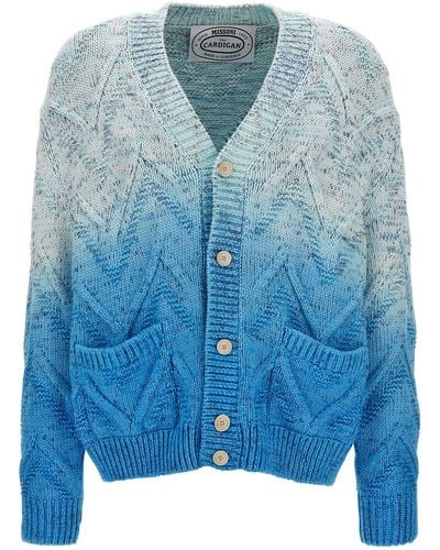 Missoni Degrade Cardigan Sweater, Cardigans - Blue